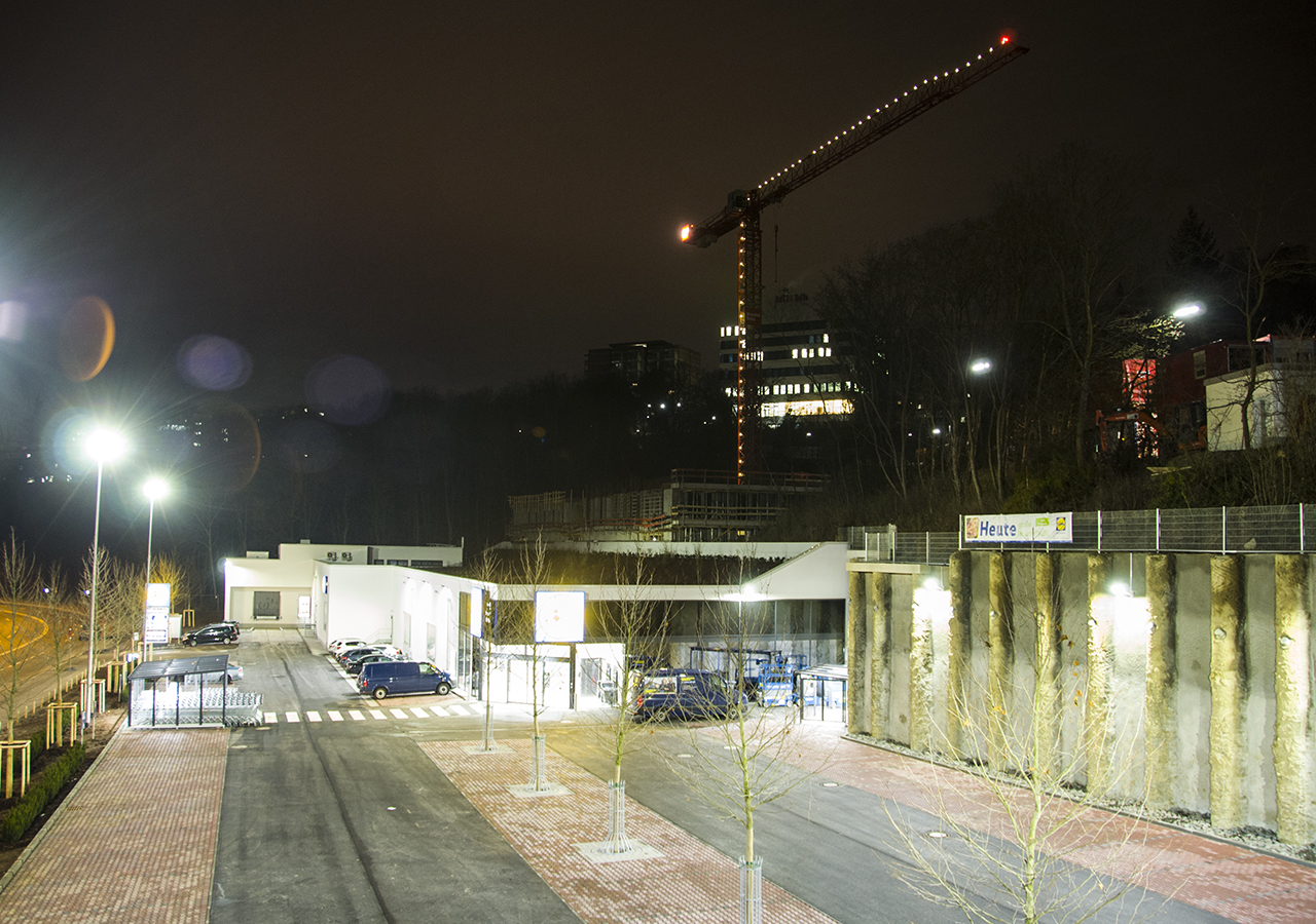 Neubau eines LIDL-Marktes in Würzburg 4 Spatenstich Neubau eines Lidl Marktes Würzburg